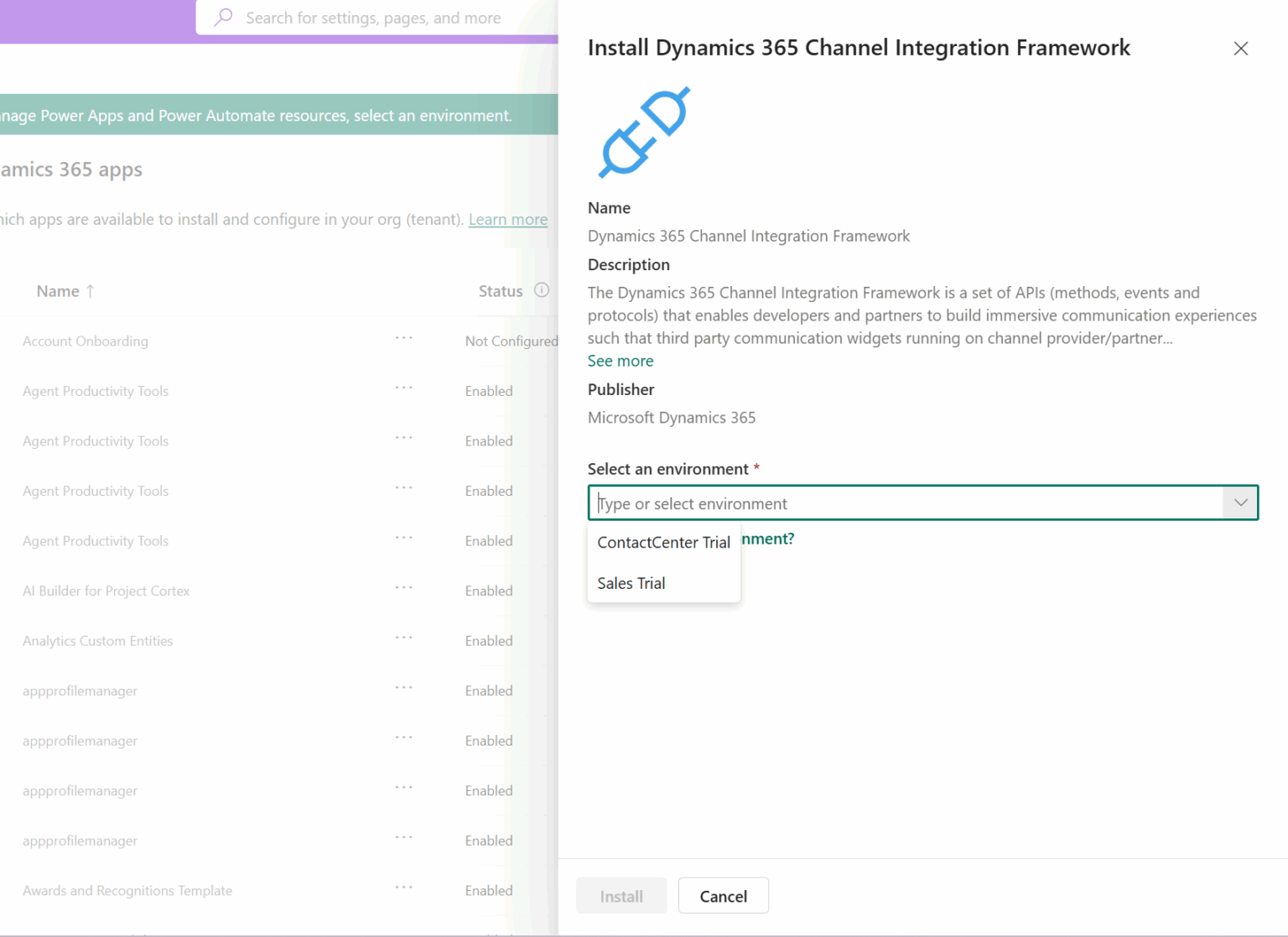 Microsoft Dynamics integration procedure - Administrator Knowledge Base